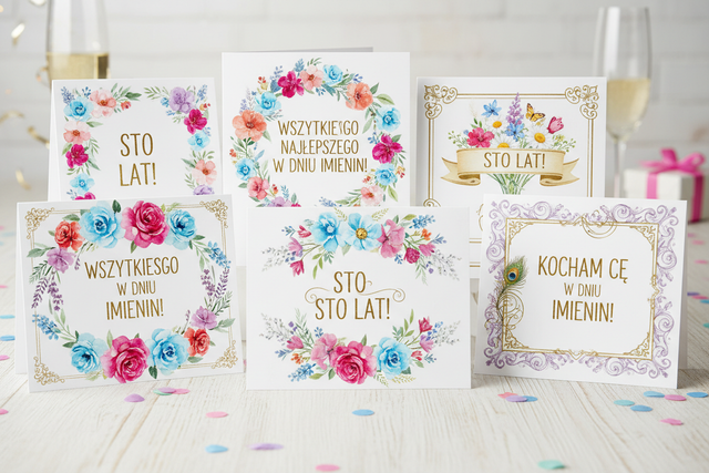 Kartki na imieniny