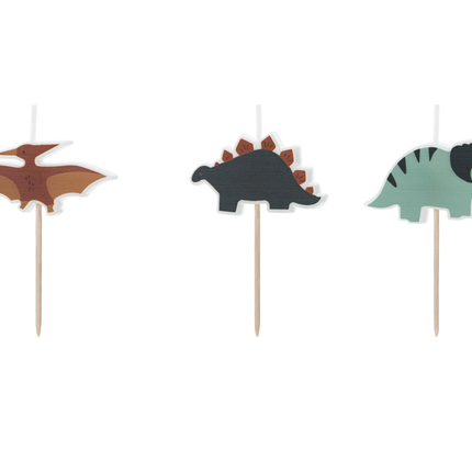 Świeczki urodzinowe Dinozaury - Yooglo