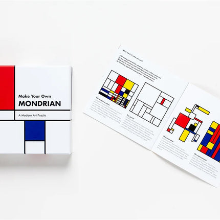 Make Your Own Mondrian - A Modern Art Puzzle