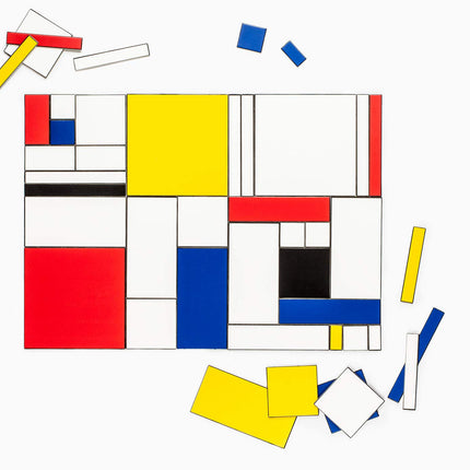 Make Your Own Mondrian - A Modern Art Puzzle