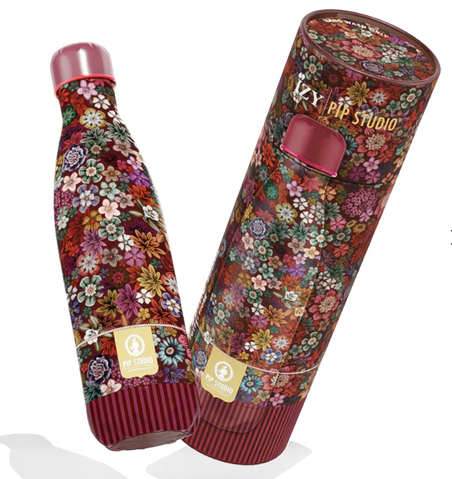 Pip Studio - Tutti i Fiori czerwony 500ml termos - Yooglo