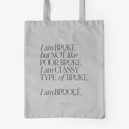 Torba bawełniana / Broke - Yooglo