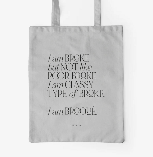 Torba bawełniana / Broke - Yooglo