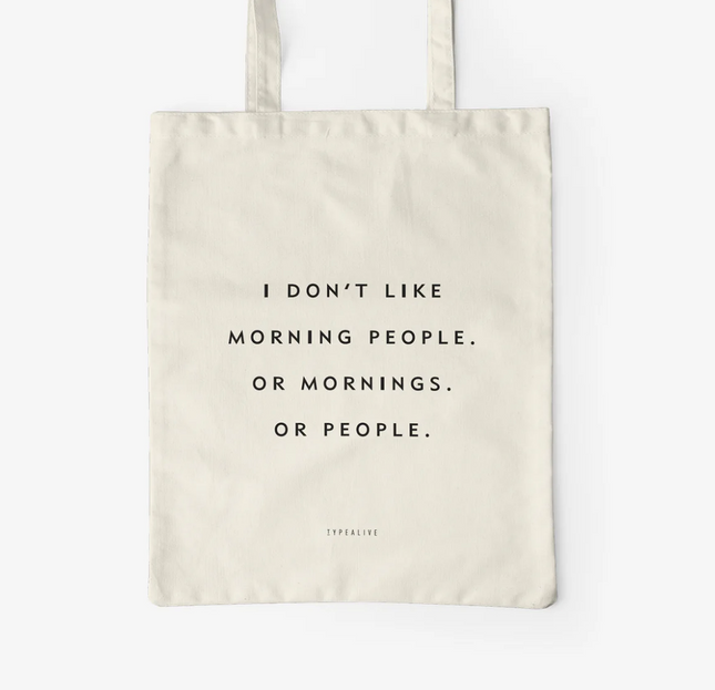 Torba bawełniana / Morning People - Yooglo