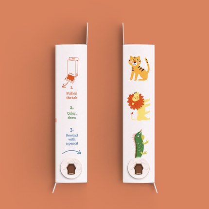 Scrollino ZOO Colouring - Yooglo