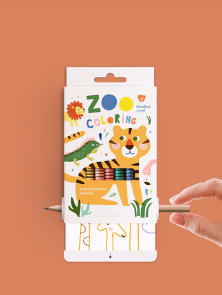 Scrollino ZOO Colouring - Yooglo