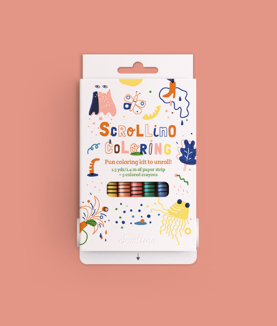 Scrollino Colouring - Yooglo