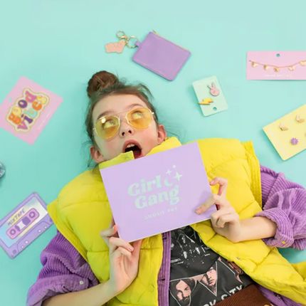 Zestaw prezentowy Girl Gang Goodie Box, mix, 19x15x4 cm - Yooglo