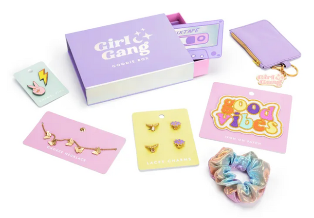 Zestaw prezentowy Girl Gang Goodie Box, mix, 19x15x4 cm - Yooglo