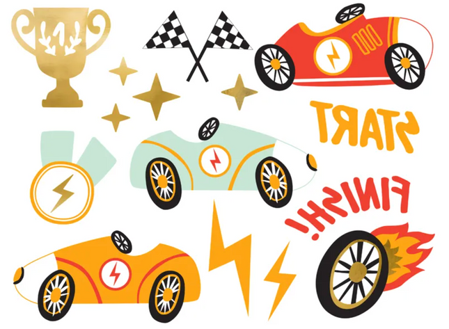 Tatuaże Autka, mix wzorów - Yooglo