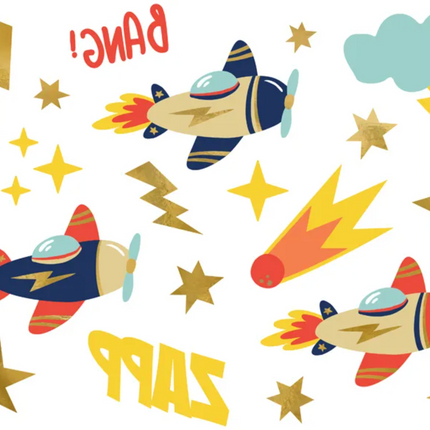 Tatuaże Samoloty, mix wzorów - Yooglo