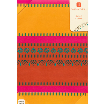 Obrus papierowy Spice – pomarańczowy, różowy i żółty - Yooglo