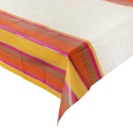 Obrus papierowy Spice – pomarańczowy, różowy i żółty - Yooglo