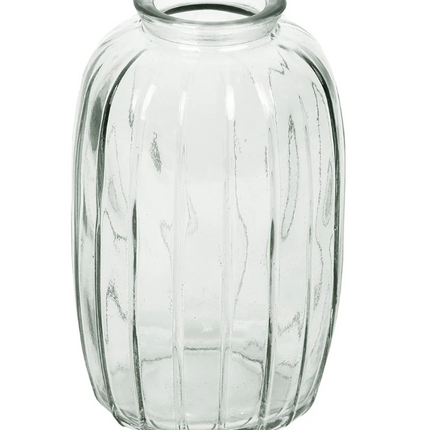 Wazonik szklany Clear – 12 cm - Yooglo