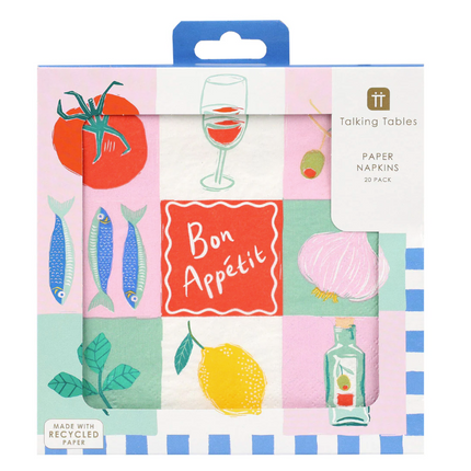 Serwetki papierowe Bon Appétit 20szt - Yooglo