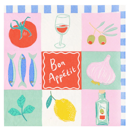 Serwetki papierowe Bon Appétit 20szt - Yooglo