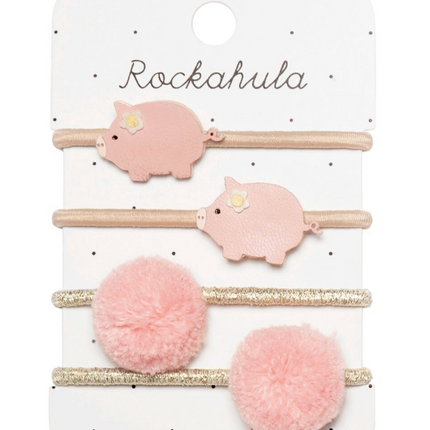 Gumki do włosów Polly Pig - Yooglo