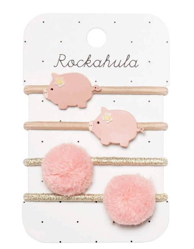 Gumki do włosów Polly Pig - Yooglo