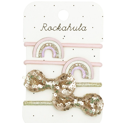 Gumki do włosów Enchanted Rainbow - Yooglo