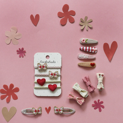 Gumki do włosów Folksy Butterfly - Yooglo