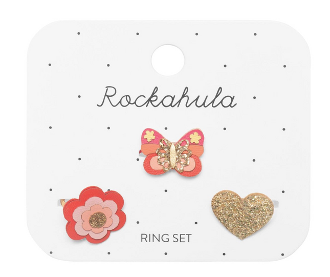 Zestaw pierścionków Bella Butterfly - Yooglo