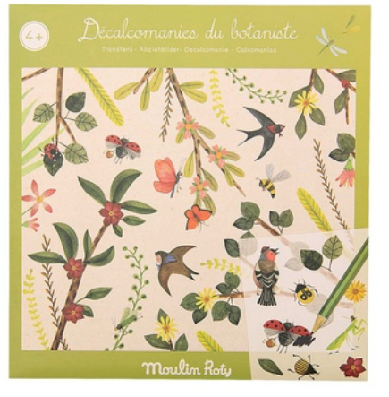 Moulin Roty Kalkomania BOTANIK Jardin du Moulin - Yooglo