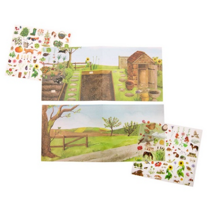 Moulin Roty Kalkomania OGRODNIK Jardin du Moulin - Yooglo