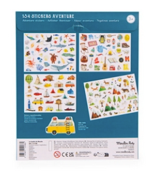 Moulin Roty: Naklejki ODKRYWCA 150 szt. - Yooglo