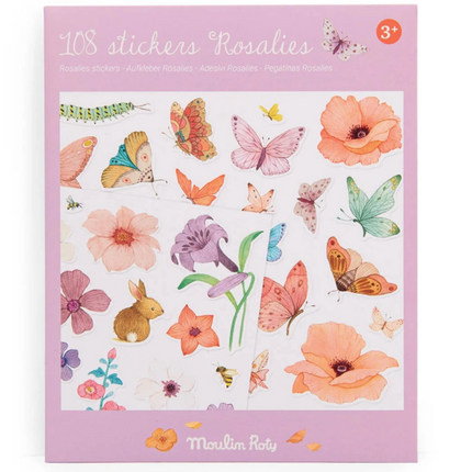 Moulin Roty: Naklejki Les Rosalies NATURA - Yooglo