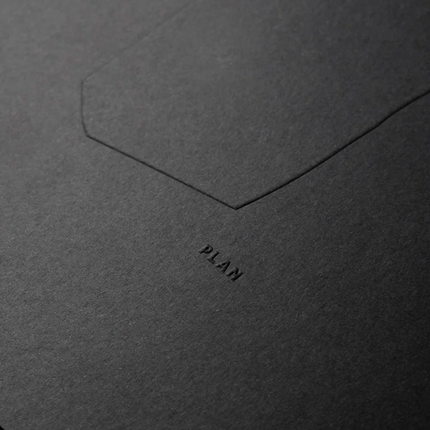 Papierniczeni Planner niedatowany Monolit - Yooglo