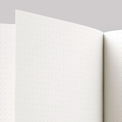 Papierniczeni Notes w kropki Monolit - Yooglo