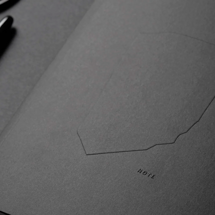 Papierniczeni Notes w kropki Monolit - Yooglo