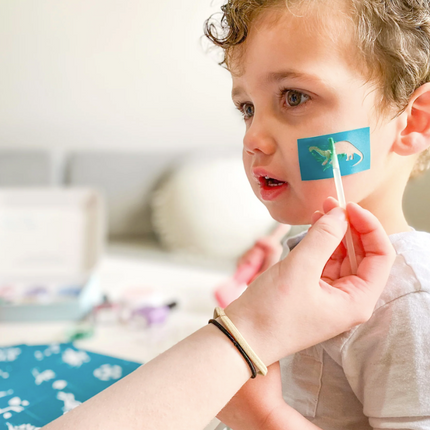 Wielorazowe szablony do makijażu i malowania twarzy - Yooglo