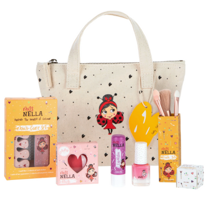 Zestaw w pięknej bawełnianej torebce - Girly Girl Essentials - Yooglo