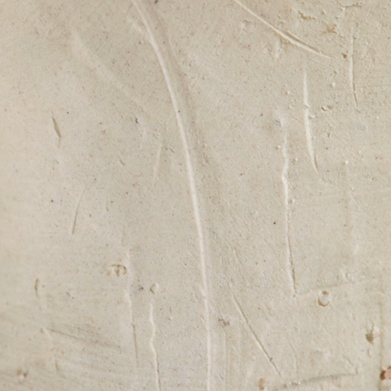 Świecznik ceramiczny Laisne - kolor: kremowy - Yooglo