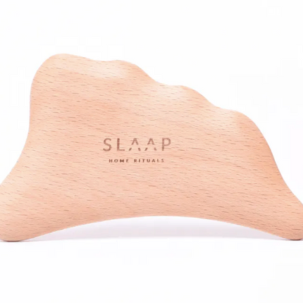 Drewniana szczotka do masażu biustu, szyi i dekoltu - Yooglo