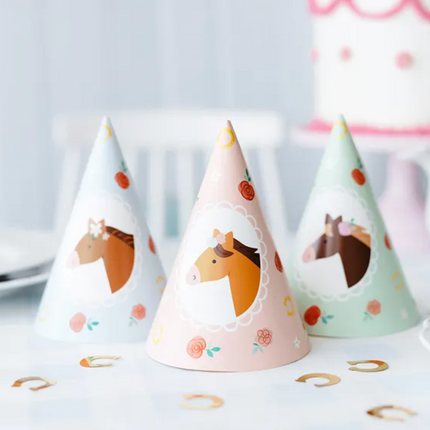 Czapeczki Konie, 16 cm, mix. - Yooglo