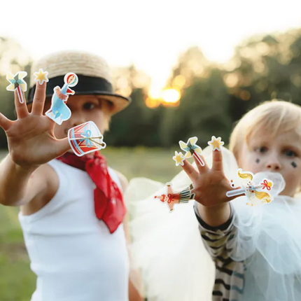 Naklejki "cyrk" na rolce w pudełku, bilety - Yooglo