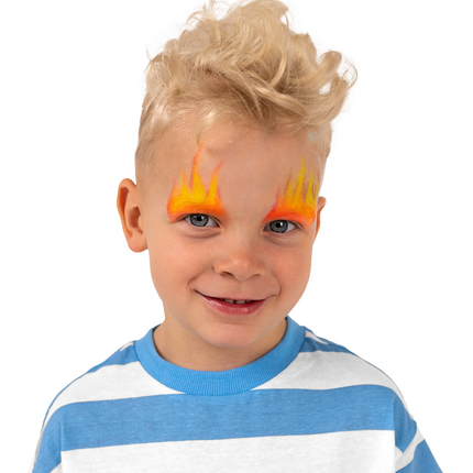 Kredki do malowania twarzy świecące w UV 6szt - Yooglo