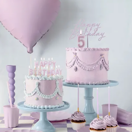 Słomki plastikowe, fioletowy 12 szt. - Yooglo