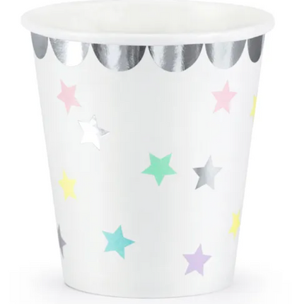 Kubeczki Jednorożec - Gwiazdki, 180 ml - Yooglo