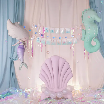 Baner Happy Birthday Syrenka, 130x100cm - Yooglo