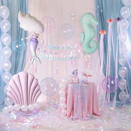 Baner Happy Birthday Syrenka, 130x100cm - Yooglo