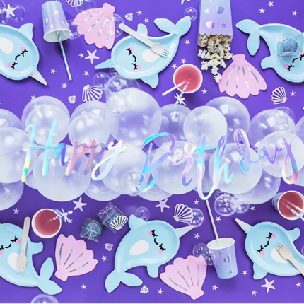 Talerzyki Narwal 18,5x29cm - Yooglo