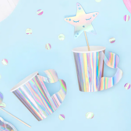 Kubeczki Syrenka, opalizujący, 220ml - Yooglo