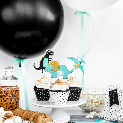 Toppery na tort Dinozaury