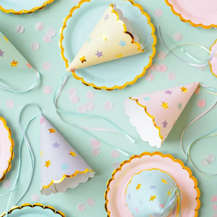 Talerzyki, miętowy, 18 cm