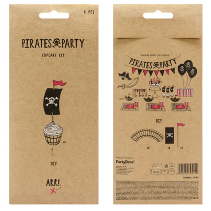Zestaw do muffinek Piraci