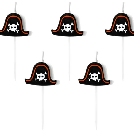 Świeczki urodzinowe Piraci