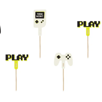 Dekoracje do muffinek - Gamer